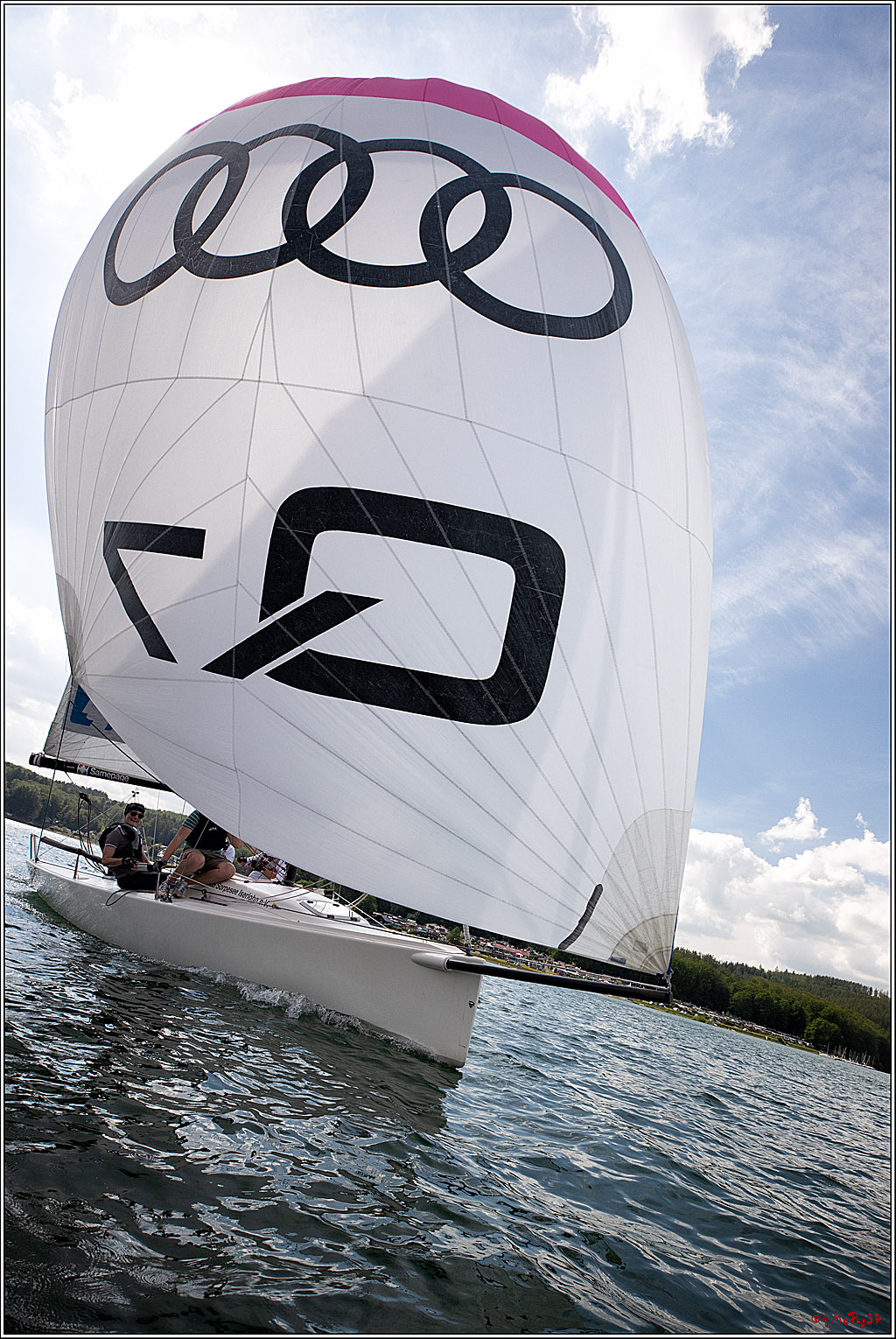 J70 - WOODLAND, 12.06.2021 Segelboot; Segeln; Woodland; Spinnaker; J70; Sorpesee; Sauerland